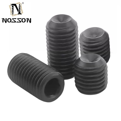Polishing Metal Fasteners Metric Measurement System Din916 Hex Socket Set Screws with Cup Point M1-M12