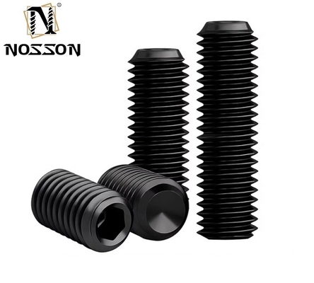 Polishing Metal Fasteners Metric Measurement System Din916 Hex Socket Set Screws with Cup Point M1-M12