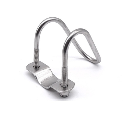 JIS Standard Galvanized Steel Support U Bolts With Nut for Strong and Sturdy Support m3 m4 m5 m6 m8 m10 m12m16 m20
