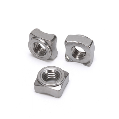JIS Standard Metric Stainless Steel Square Weld Nut M5 M6 for Heavy Industry Performance in Metric Measurement System