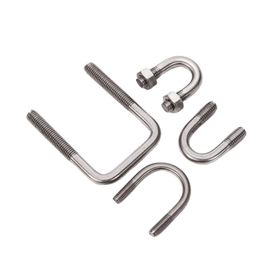 ZINC Finish ANSI Standard Stainless Steel Square U Bolt for High Strength and Hardness M3 M4 M5 M6 M8 M10 M12 M16 M20