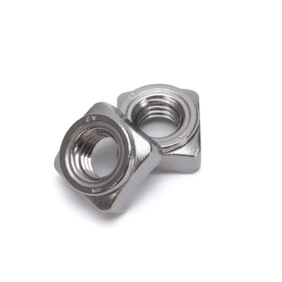 Oil Gas Industry Solutions Stainless Steel DIN557 Square Thread Nuts With Chamfer M4 M5 M8 for Imperial Measurement System