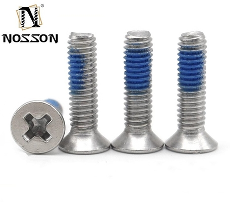 Plain Finish Metric Stainless Steel Thread-Locking Button Head Hex Drive Screws with GB Standard and ISO Certification