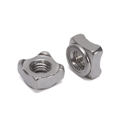 Oil Gas Industry Solutions Stainless Steel DIN557 Square Thread Nuts With Chamfer M4 M5 M8 for Imperial Measurement System