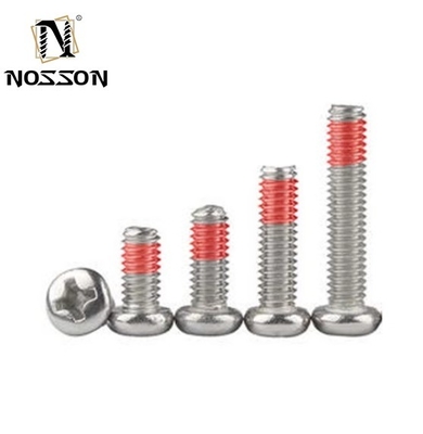 Plain Finish Metric Stainless Steel Thread-Locking Button Head Hex Drive Screws with GB Standard and ISO Certification