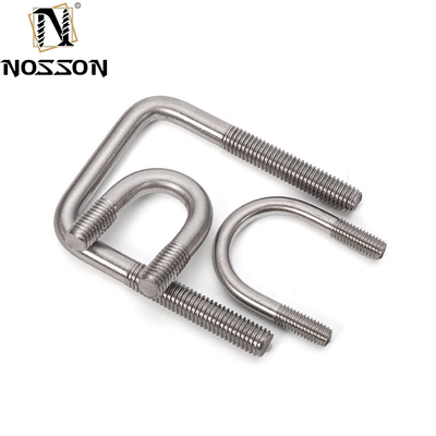 ZINC Finish Round Bend U Bolt for Construction Projects in Building Made of Stainless Steel