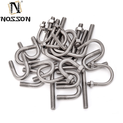 ZINC Finish Round Bend U Bolt for Construction Projects in Building Made of Stainless Steel