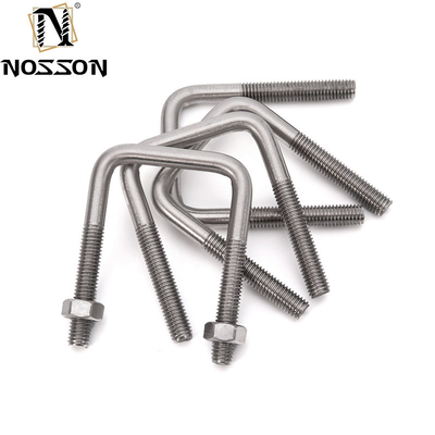 ZINC Finish Round Bend U Bolt for Construction Projects in Building Made of Stainless Steel