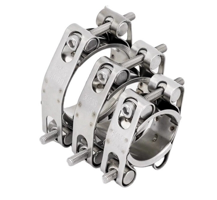 Heavy Duty Clamp Bolts Clamp Type with ZINC Finish GB Standard Strong Stainless Steel Hose Clamp Super Power