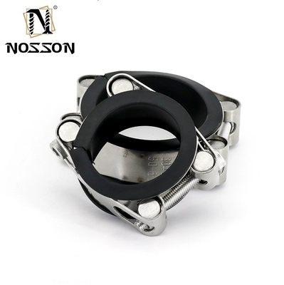 Heavy Duty Clamp Metric GB Standard T-Bolt Hose Clamp Adjustable Single Stainless Steel 304 for Mining Measurement System