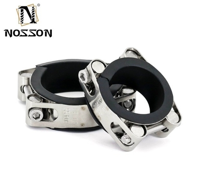 ZINC Finish Stainless Steel Collar Pipe Clamps for Customized Support of High Load Capacity Heavy Duty T Bolt Hose Clamp