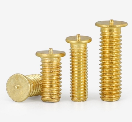 Self Clinching Stud Weld Screw M8 with Polishing Finish Stainless Steel Industry Standard Polishing