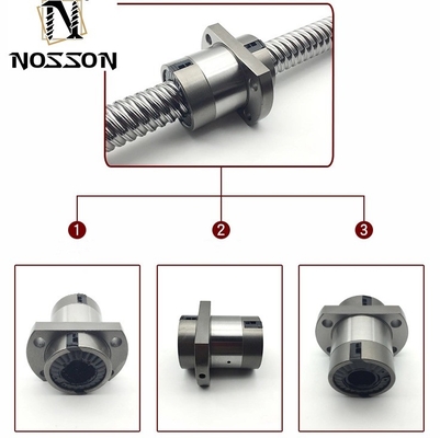 Customized C7 C5 Linear Motion Ball Screw DFU1605 SFU1610 SFU1605 With Screw Nut Full Set Kits in High Precision Steel