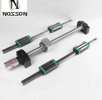 Customized C7 C5 Linear Motion Ball Screw DFU1605 SFU1610 SFU1605 With Screw Nut Full Set Kits in High Precision Steel