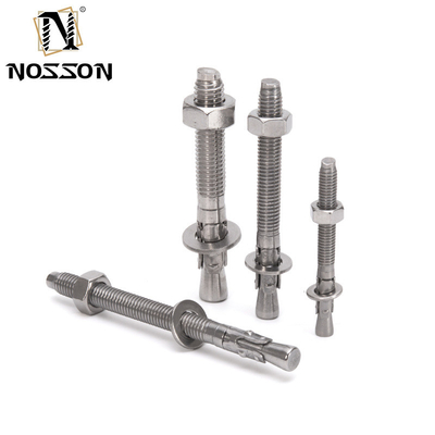 Customizable Silver Galvanized Wedge Anchor Bolts for Your Capacity Requirements Longer Life TiCN Finish