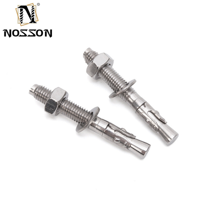 Customizable Silver Galvanized Wedge Anchor Bolts for Your Capacity Requirements Longer Life TiCN Finish