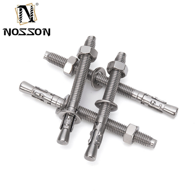Customizable Silver Galvanized Wedge Anchor Bolts for Your Capacity Requirements Longer Life TiCN Finish