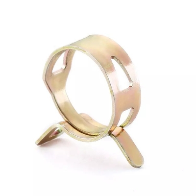 High Pressure ZINC Finish Adjustable Ring Pinch Metal Hose Clamps/Spring Clip for Heavy Duty Applications in Metric Systems