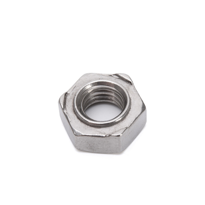 GB Standard Carbon Steel Square Weld Nut DIN929 M6 M8 M10 with Waxed Finish and Imperial Inch Measurement System