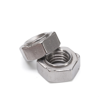 GB Standard Carbon Steel Square Weld Nut DIN929 M6 M8 M10 with Waxed Finish and Imperial Inch Measurement System