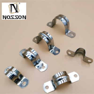 Metric Measurement System ZINC PVC Pipe Fitting Saddle Clamp Collar Clamp Split Pipe Saddle Clamp for Customized Solutions