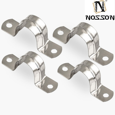 Metric Measurement System ZINC PVC Pipe Fitting Saddle Clamp Collar Clamp Split Pipe Saddle Clamp for Customized Solutions