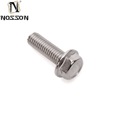 High Durability DIN6921 Stainless Steel M3-M56 Hex Washer Head Flanged Bolt and Nut Standard DIN Grade A2-70/A4-80 Grade