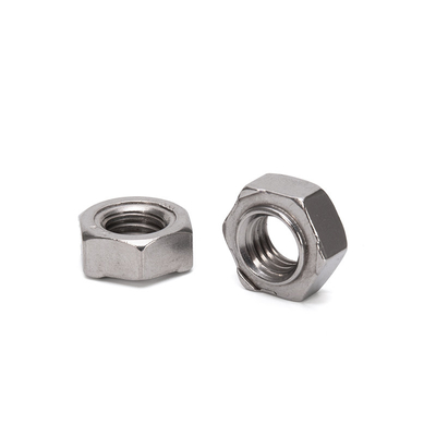 Customized Imperial Inch Zinc Plated Hex Bolt and Nuts for Heavy Industry Application Flat Hex Hexagon Thin Nut Jam Nut