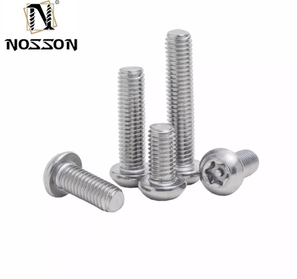 Metric T30 Stainless Steel Anti-Theft Machine Thread Security Screw with INCH Measurement System and Tamper-Proof Design