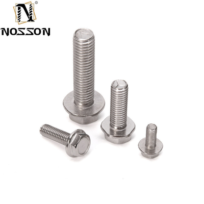 Top-Notch Carriage Bolts for Heavy-Duty Applications DIN Standard Hex Flange Head Serrated Screws A2-70/A4-80/304/316