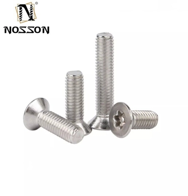 Stainless Steel Pan Head Torx Pin Anti-Theft Round Head Custom Security Screws in Metric Measurement System DIN Standard