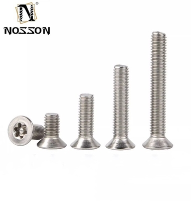 Stainless Steel Pan Head Torx Pin Anti-Theft Round Head Custom Security Screws in Metric Measurement System DIN Standard