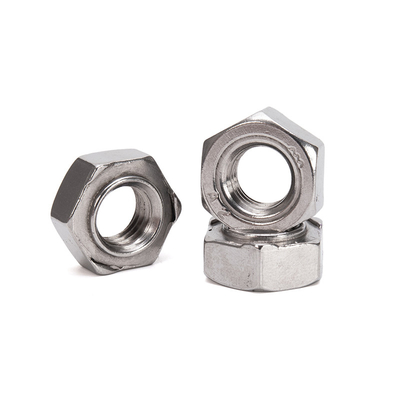 Food Beverage Industry Fastening M6-1.0 M8 Hex Weld Nuts with Imperial Measurement System and ISO Standard