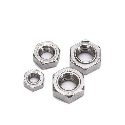 Food Beverage Industry Fastening M6-1.0 M8 Hex Weld Nuts with Imperial Measurement System and ISO Standard