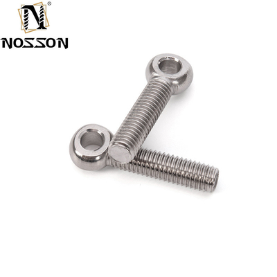 Plain Finish Stainless Steel Round Fish Eye Screw M5 M6 M8 M10 M12 M16 M20 M24 M30 for Lifting and Slipknot Eye Bolt