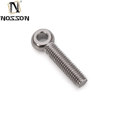 Plain Finish Stainless Steel Round Fish Eye Screw M5 M6 M8 M10 M12 M16 M20 M24 M30 for Lifting and Slipknot Eye Bolt