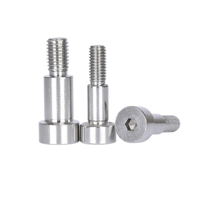 Customized Size Flat Head Shoulder Screws in Sales with Metric Measurement System and Polishing 304 Stainless Steel