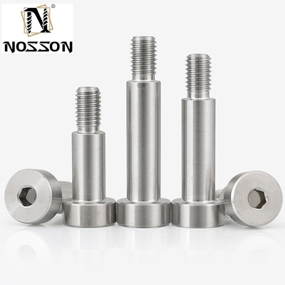 Customized Size Flat Head Shoulder Screws in Sales with Metric Measurement System and Polishing 304 Stainless Steel