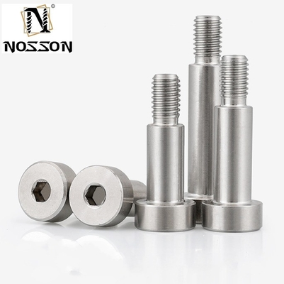 304 Stainless Steel Hexagon Socket Head Shoulder Screw with Inner Hex Positioned Shaft M2 M2.5 M3 M4 M5-M16 Black Finish