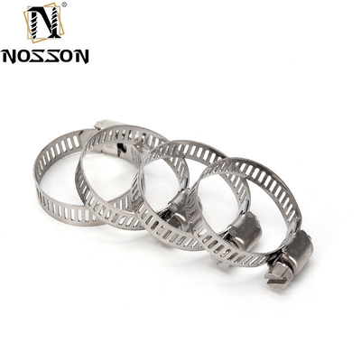 Alloy Steel Material and Carbon Steel in 16-300mm Germany Type Hose Clamp with Customized Support