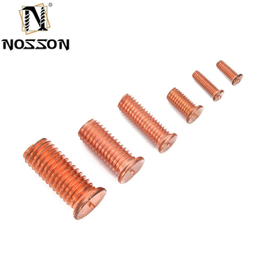 Plain Finish Stainless Steel 304 Industry-Grade M3 M30 Carbon Steel Grade 4.8 Welding Stud Bolt with High Tensile Strength