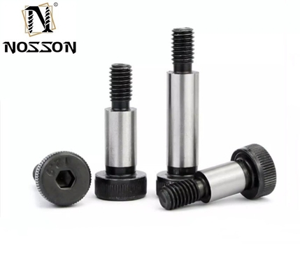 304 Stainless Steel Hexagon Socket Head Shoulder Screw with Inner Hex Positioned Shaft M2 M2.5 M3 M4 M5-M16 Black Finish