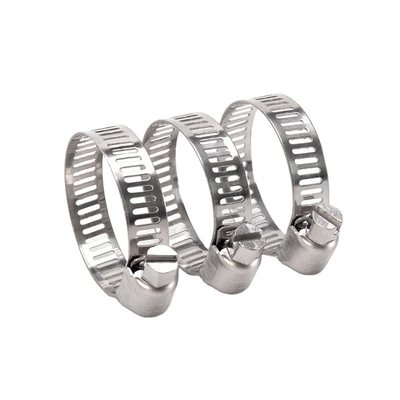16-300mm American Type Worm Drive Stainless Steel Hose Clamp with Reinforced Strength Metric Measurement and OEM Support