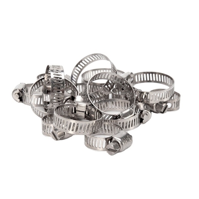ODM Customized Heavy Duty Pipe Support Metric Stainless Steel Hose Clamp Sets for INCH Measurement in Healthcare Application