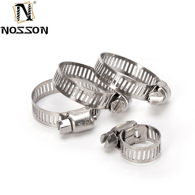 ODM Customized Heavy Duty Pipe Support Metric Stainless Steel Hose Clamp Sets for INCH Measurement in Healthcare Application
