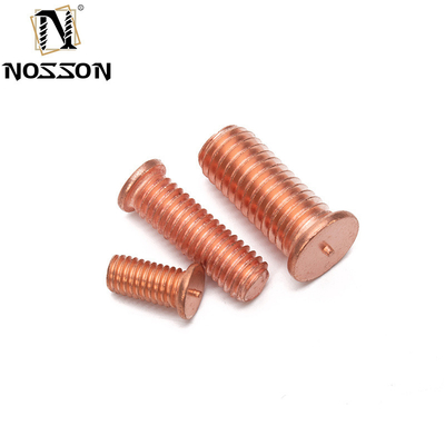 Industry ZINC Finish M3 M4 M5 M8 M12 Aluminum 6061 7075 Anodized Weld Bolt ISO 13918 for Agricultural Machinery