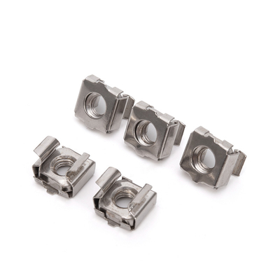 Professional Customization of DIN Clip Nut with JIS Standard Blue Phosphate Finish Galvanized Square Lock Nut M4 M6 M8