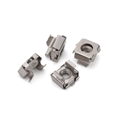Professional Customization of DIN Clip Nut with JIS Standard Blue Phosphate Finish Galvanized Square Lock Nut M4 M6 M8