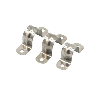 Metric Measurement System Heavy Duty U Type Hose Clamp for German Type Stainless Steel Pipe Clamp