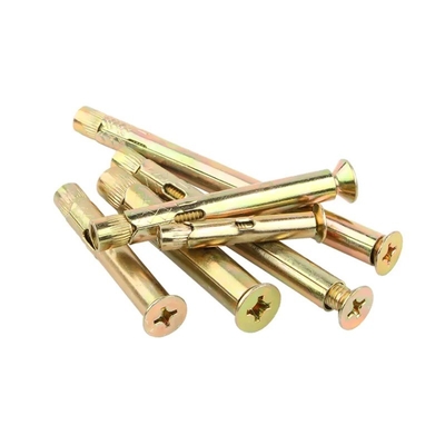 Silver Steel Galvanized Iron Sleeve Anchor Countersunk Head Bolt with Nut 4.8 8.8 10.9 12.9 Grade System of Measurement INCH